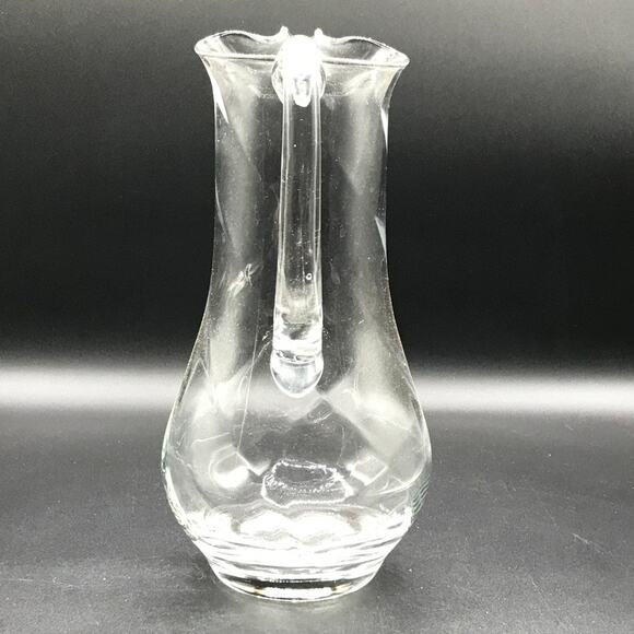 Southern Living at Home Tribeca Hand Blown Beverage Pitcher w Ice Lip 11.25" T - Picture 2 of 13